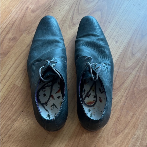 Ted Baker Dark Leather Derbys